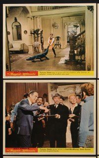 9y016 HAPPIEST MILLIONAIRE 8 color English FOH LCs '67 Disney, Tommy Steele, Greer Garson