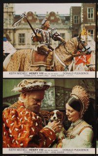 9y023 HENRY VIII & HIS SIX WIVES 8 color English FOH LCs '72 Keith Mitchell, Charlotte Rampling