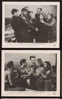 9y001 LIFEBOAT 8 English FOH LCs '43 Alfred Hitchcock, John Steinbeck, Tallulah Bankhead!
