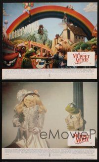 9y067 MUPPET MOVIE 5 color English FOH LCs '79 Jim Henson, Kermit the Frog & Miss Piggy, Mel Brooks!