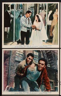 9y070 WEST SIDE STORY 5 color English FOH LCs '61 Natalie Wood, Richard Beymer, musical classic!