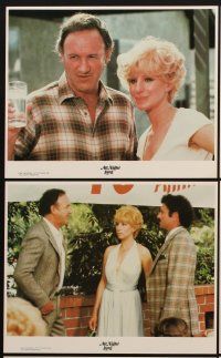 9y139 ALL NIGHT LONG 8 8x10 mini LCs '81 Barbra Streisand, Gene Hackman, Dennis Quaid, Diane Ladd