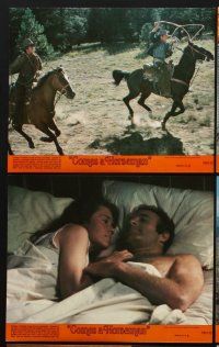 9y167 COMES A HORSEMAN 8 8x10 mini LCs '78 James Caan, Jane Fonda & Jason Robards!