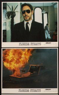9y189 FLORIDA STRAITS 8 8x10 mini LCs '86 Raul Julia, Fred Ward, Mike Hodges HBO TV movie!