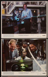 9y277 MANHATTAN PROJECT 8 8x10 mini LCs '86 John Lithgow, this high school project is out of hand!