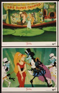 9y337 THUMBELINA 8 8x10 mini LCs '94 Don Bluth animation, great fantasy cartoon images!