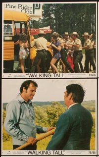9y374 WALKING TALL 6 8x10 mini LCs '73 Joe Don Baker as Buford Pusser, classic!