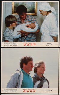 9y348 WORLD ACCORDING TO GARP 8 8x10 mini LCs '82 Robin Williams, Mary Beth Hurt, Glenn Close