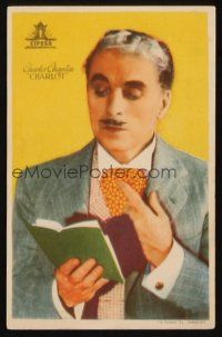 9z218 MONSIEUR VERDOUX Spanish herald '47 great close up of the comedian Charlie Chaplin!