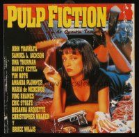 9z247 PULP FICTION video Spanish herald '94 Quentin Tarantino, Thurman, Travolta, Jackson, Willis