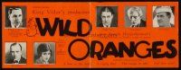 9z586 WILD ORANGES herald '24 King Vidor's story of a girl & her grandfather held prisoner!