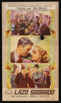 9z206 MADE FOR EACH OTHER Spanish herald '44 troubled young couple Carole Lombard & James Stewart!