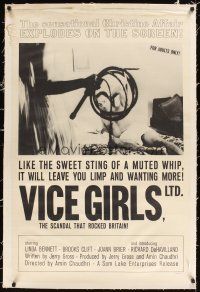 1a515 VICE GIRLS, LTD. linen 1sh '64 like the sweet sting of a whip it'll leave you wanting more!