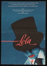 1b272 LOLA Czech 11x16 '83 directed by Rainer Werner Fassbinder, cool different art of Sukowa!