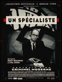 1b155 SPECIALIST French 15x21 '99 war crimes trial of Adolf Eichmann documentary!