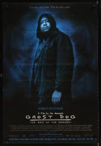 1b059 GHOST DOG advance DS 1sh '99 Jim Jarmusch, cool image of Forest Whitaker!