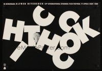 1b113 18TH INTERNATIONAL ISTANBUL FILM FESTIVAL Turkish film festival poster '99 Alfred Hitchcock!