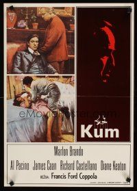 1b118 GODFATHER Yugoslavian 17x24 '72 Brando & Pacino in Coppola crime classic, different images!