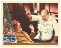 1c230 ABBOTT & COSTELLO MEET THE INVISIBLE MAN LC #4 '51 Paul Maxey tries to hypnotize Lou!