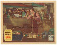 1c274 CLIVE OF INDIA LC '35 cool image of Ronald Colman with Francis Lister!