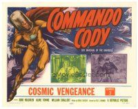 1c181 COMMANDO CODY chapter 3 TC '53 Sky Marshal of the Universe, great full-color artwork!