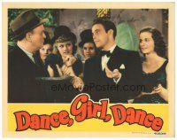 1c283 DANCE, GIRL, DANCE LC '40 sexy Lucille Ball in top hat w/Louis Hayward & Maureen O'Hara!
