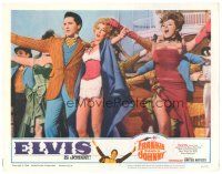1c304 FRANKIE & JOHNNY LC #4 '66 Elvis Presley in musical number with sexy Donna Douglas!
