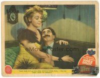 1c312 GO WEST LC '40 Groucho Marx wants to be alone with pretty Diana Lewis!