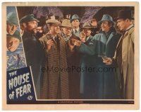 1c329 HOUSE OF FEAR LC '44 Basil Rathbone as detective Sherlock Holmes apprehends bad guys!