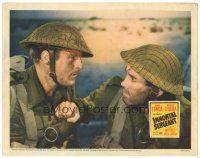 1c338 IMMORTAL SERGEANT LC '43 close up of soldiers Henry Fonda & Morton Lowry!