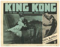 1c348 KING KONG LC #7 R52 Fay Wray & Bruce Cabot on the Empire State Building at film's climax!