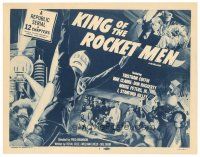 1c200 KING OF THE ROCKET MEN TC R56 great art of funky space man + serial movie scenes!