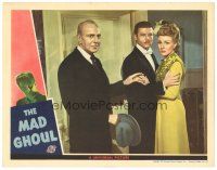 1c359 MAD GHOUL LC '43 Universal sci-fi horror, Turhan Bey, Evelyn Ankers, George Zucco!