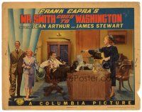 1c372 MR. SMITH GOES TO WASHINGTON LC '39 Frank Capra, Jean Arthur w/James Stewart in his office!