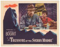 1c439 TREASURE OF THE SIERRA MADRE LC #4 '48 Robert Blake tells Bogart he has the winning ticket!