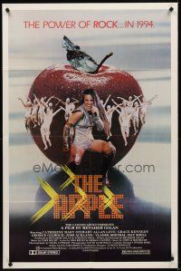 1e035 APPLE 1sh '80 the power of rock, the magic of space, wild image!