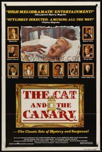1e117 CAT & THE CANARY 1sh '79 Radley Metzger, Honor Blackman, Olivia Hussey!