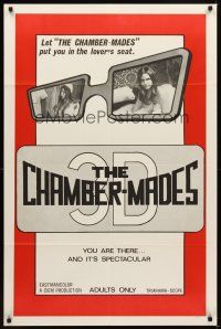 1e119 CHAMBER-MADES 1sh '75 Andrea True, 3D sex, you are there, and it's spectacular!