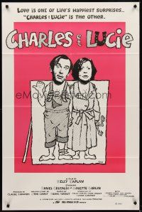 1e120 CHARLES & LUCIE 1sh '80 Nelly Kaplan's Charles et Lucie, wacky art!