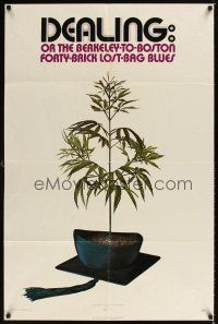 1e174 DEALING teaser 1sh '72 marijuana smuggling, first John Lithgow, Forty-Brick Lost-Bag Blues!
