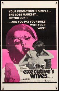 1e235 EXECUTIVE'S WIVES 1sh '70s your promotion is simple, you pay your dues with your wife!