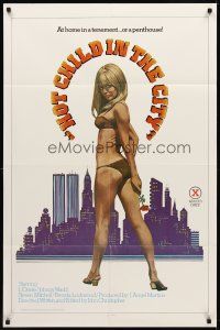 1e369 HOT CHILD IN THE CITY 1sh '79 John Holmes, L'Oriele, At home in a tenement...or a penthouse!