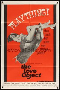 1e508 LOVE OBJECT 1sh '69 they teach sexy plaything Kim Pope some very strange games!