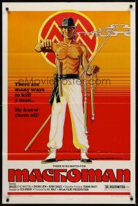1e519 MACHOMAN 1sh '80 Filipino martial arts, there are many ways to kill a man!