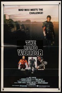 1e522 MAD MAX 2: THE ROAD WARRIOR int'l 1sh '82 Mel Gibson returns as Mad Max!