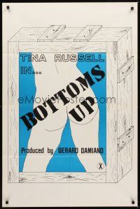 1e523 MAGICAL RING 1sh R74 Gerard Damiano directed, Tina Russell, Bottoms Up!