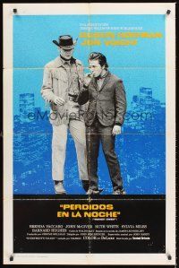 1e577 MIDNIGHT COWBOY Spanish/U.S. 1sh '69 Dustin Hoffman, Jon Voight, John Schlesinger classic!