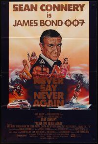 1e614 NEVER SAY NEVER AGAIN int'l 1sh '83 Sean Connery as James Bond, Barbara Carrera, Basinger