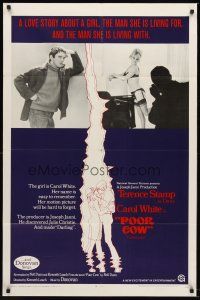 1e678 POOR COW 1sh '67 1st Kenneth Loach, Terence Stamp, sexy Carol White!