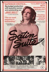 1e746 SATIN SUITE 1sh '79 Samantha Fox, Heather Young, Eric Edwards, sexy images!